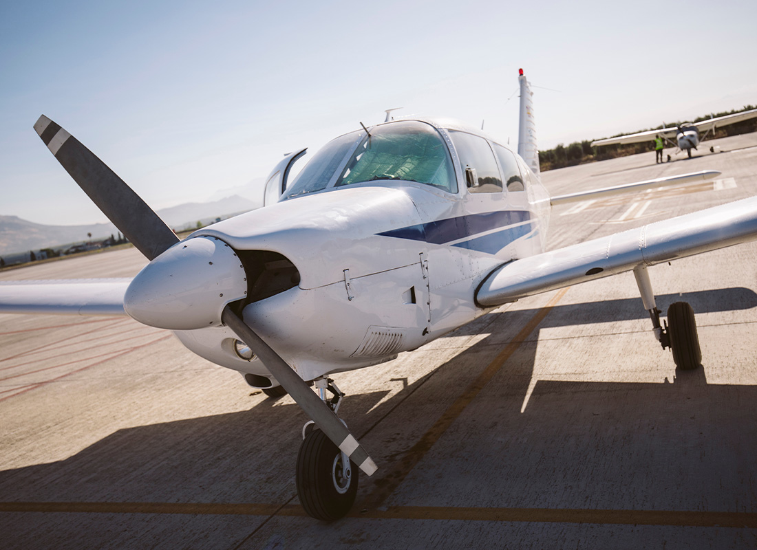 COPA VIP Gold - Small Plane Parked in an Airport